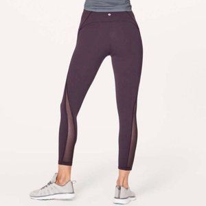 Lululemon Train Times 7/8 size 4 Purple